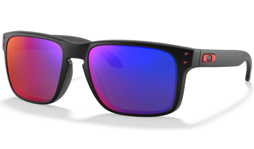 Oakley-Holbrook-Matte-Black-with-Red-Icon-910236