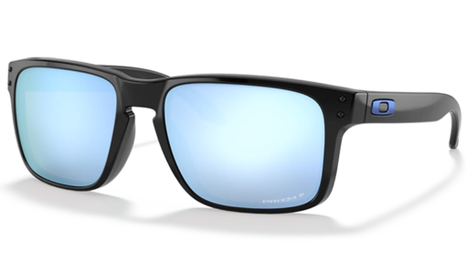 Oakley-Holbrook-Polished-Black-with-Blue-Icon-9102C1