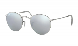 Ray Ban Round Metal Matte Silver 01930