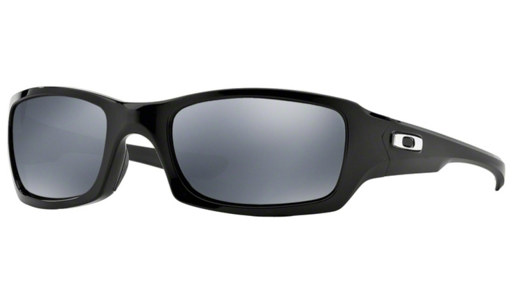 Oakley Polished Black With Chrome Icon