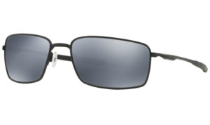 Oakley Square Wire Prescription Sunglasses Matte Black (Oakley lenses) 4075
