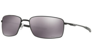 Oakley Square Wire Prescription Sunglasses Polished Black (Oakley lenses) 4075