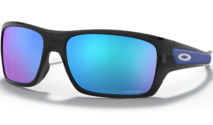 Oakley TURBINE Prescription Sunglasses Black Ink Blue (Oakley Lenses) 9263/56