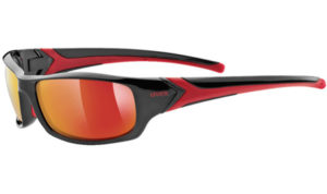 Uvex 211 Black and Red