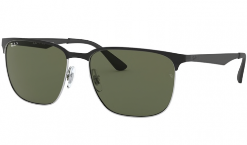 Ray Ban 3569 Black on Silver