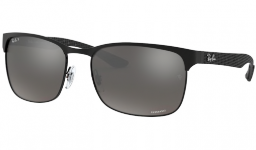Ray Ban 8319CH Matte Black on Black 1865J