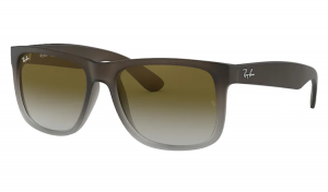 Ray Ban Justin Rubber Brown On Grey 8547Z