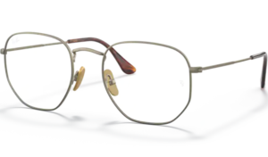 Ray Ban HEXAGONAL 8148V Demigloss Antique Gold 1222