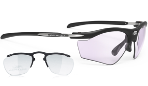 Rudy Project RYDON SLIM Matte Black ImpactX Photo 2 Laser Purple Insert