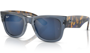 Ray-Ban MEGA WAYFARER Transparent Dark Blue 6638O4