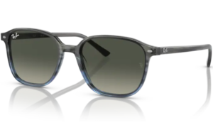 Ray-Ban LEONARD Striped Grey & Blue 138171