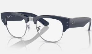 Ray-Ban MEGA CLUBMASTER Blue on Silver 8231
