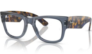 Ray-Ban MEGA WAYFARER Transparent Dark Blue 8296