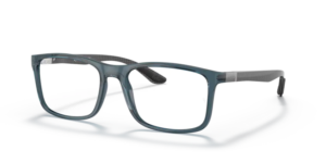 Ray-Ban 8908 Transparent Blue Prescription Glasses 5719
