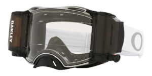 Oakley Airbrake MX Prescription Goggle Tuff Blocks White | Clear 7046C5
