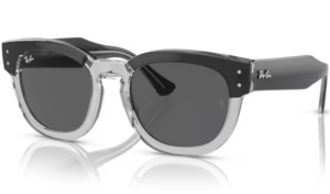 Ray-Ban MEGA HAWKEYE Dark Grey on Transparent Grey 1396B1