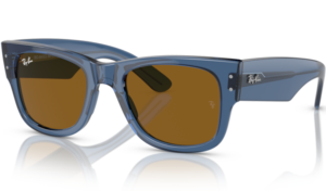 Ray-Ban MEGA WAYFARER Transparent Blue 668074