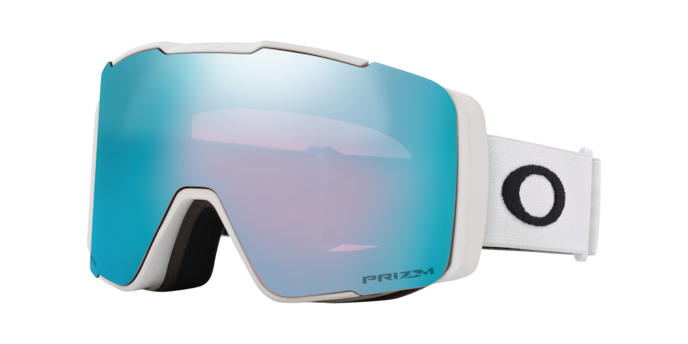 Oakley LINE MINER PRO M Matte White | Prizm Snow Sapphire Prescription Goggles 713707