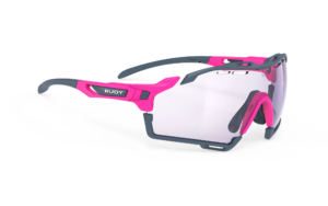 Rudy Project Cutline Optical Insert Prescription Shield - Pink Fluo / ImpactX Photochromic 2 Laser Purple Lens SP637589