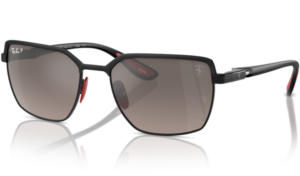 Ray-Ban 3743M Black Ferrari Prescription Sunglasses F1035J
