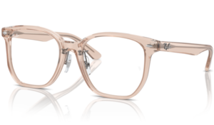 Ray-Ban 5425D Transparent Light Brown Prescription Glasses 8267